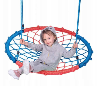 Záhradná hojdačka - Sťahovacie hniezdo swing nils nb5039 priemer 100 cm