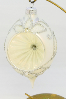 Bauble citrónový svetlomet 6 ks 799 sklo