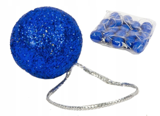 Baubles Blue Batbathers 2,5 cm 18 kusov