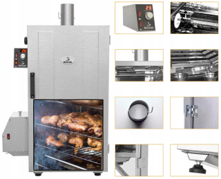 Udiareň - Borniak Automatic Electric Smokehouse UWD-70
