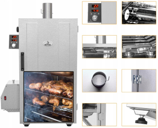 Udiareň - Borniak Automatic Electric Smokehouse UWDT-70