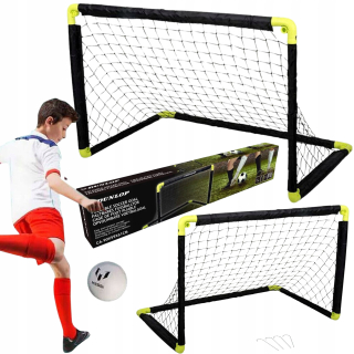 Futbalové príslušenstvo pre deti - FUTBALOVÁ CIEĽKA 90 SKLADACÍ DUNLOP