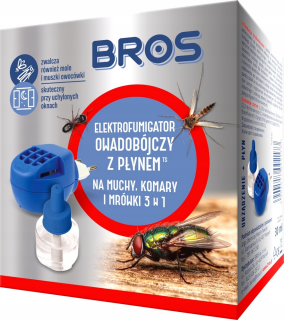 Repelent proti hmyzu - Bros Elektro + Mravce komáre 3in1 mravce