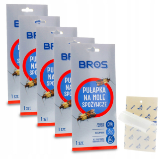 Repelent proti hmyzu - Bros Pheromone Trap Stick for Food Moths 5 ks