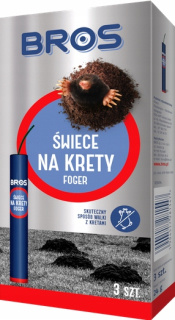 Bros Candle Candles fajčí pre hlodavce 3 ks