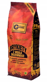 Briquette s uhlím 3 kg gril