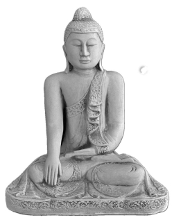 Záhradná figúrka - Buddha betón Obrázok 58 cm kvalita S101241 Nový