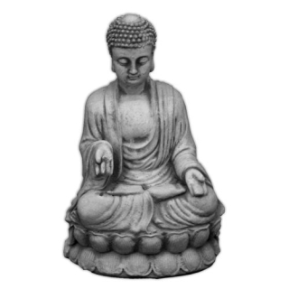 Buddha betón Obrázok vyrobený z kvality betónu M874