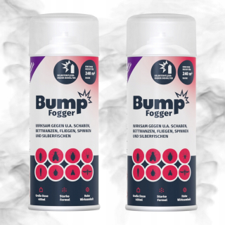 Repelent proti hmyzu - Bump Fogger Bomb Fumigátor pre hmyz 2x400 ml