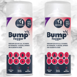 Repelent proti hmyzu - Bump Fogger pre beh a lietajúci hmyz 2x400 ml