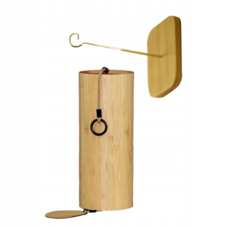 Zvonkohra do záhrady - Bambusový závesný ornament meditačný tónový vietor G