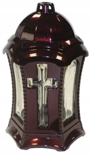 Veľmi veľká sviečka kaplnka lampa na hrobe