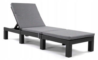Vankúš na záhradný nábytok - Bazar z vankúša Daytona Gray Melange