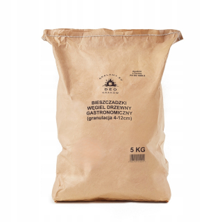 Brikety, uhlie na grilovanie - Bieszczady gastro uhlie 5 kg nové