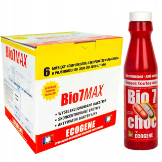 Prostriedok do žumpy, septiku - Bio 7 max 1kg+ bio7, aj keď maximálne aktivátorové baktérie