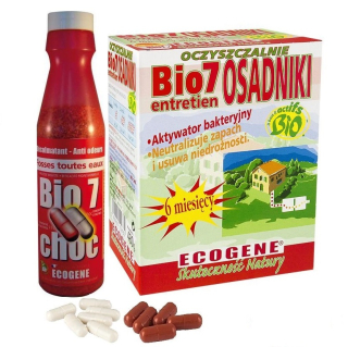 Prostriedok do žumpy, septiku - Bio7 Hoci max 2in1 na tukoch+enttretien 480g