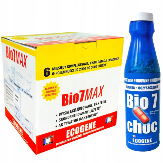 Prostriedok do žumpy, septiku - Bio7 max baktérie na liečebné hry