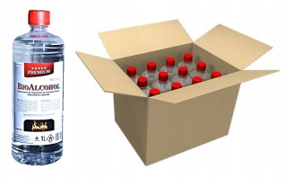 Bioalkoholové prémiové palivo paliva pre biofireplaces 12l