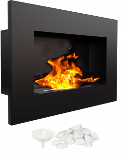Biolentínsky biologický krb 600x400 Black + Regulácia