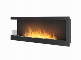 Rohový biokrb SIMPLE fire CORNER 1200 L SKLO