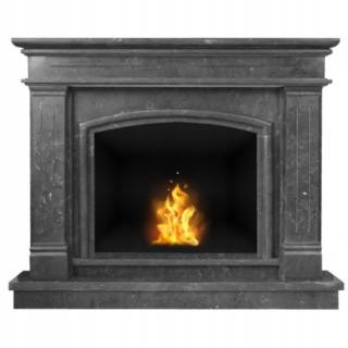 Portal Biofireplace 15305 Black Marble 047