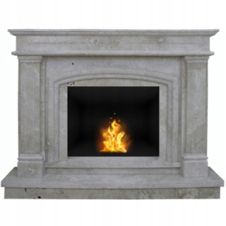 Portal Biofireplace 15308 Travertine 050
