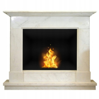 Portál Biofireplace 15309 White Marble 051