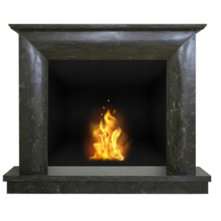 Portal Biofireplace 15322 Black Marble 064