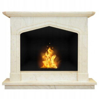 Portal Biofireplace 15328 White Marble 070