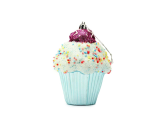 Blue Muffin Bauble Art. 41140aaa Amsel