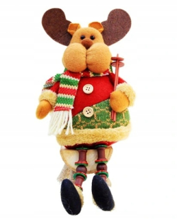 Vianočná dekoratívna dlhá -Legged Doll of the Loose
