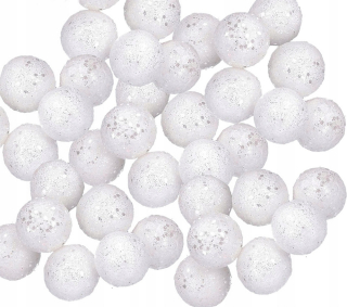 Trblietky približne 55 loptičiek Krásne Baubles DIY