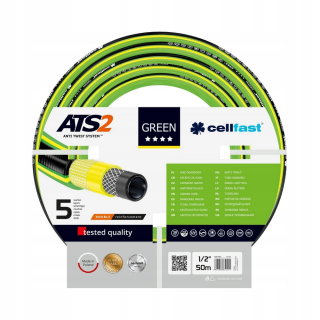 Bazénová hadica k čerpadlu - Cellfast Green Green 1/2 "50 m 15-101