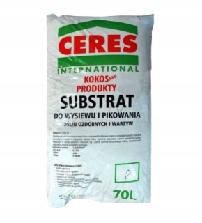 Záhradná pôda - Ceres substrát B zelenina siatie 70L