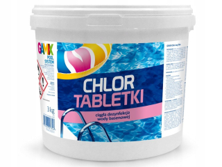 Bazénová chémia - BAZÉNOVÁ CHEMIKÁLIA do BAZÉNOVÝ CHLOR LONG tabs 200g 5kg