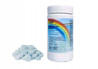 Bazénová chémia - Tablety chlóru Multifunkčné 20G Rainbow 1 kg