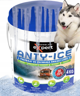 Cestná soľ - Chlorid horčík 4 kg soľná soľ anti -loda snehový ľad bezpečný ľad