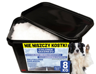 Cestná soľ - Chlorid horčíka ako soľná soľ antyloda sneh 8 kg ICE Destroyer zastavte ľad