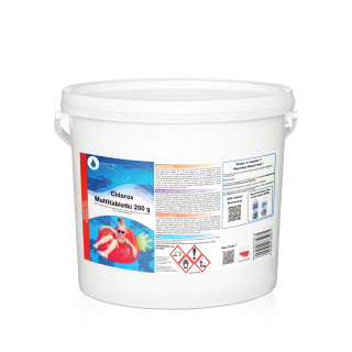 Bazénová chémia - Tablety chlorox s 5 kg multitatablers pre bazén