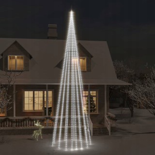 Vonku vianočný stromček, 1134 Cold White LED, 800