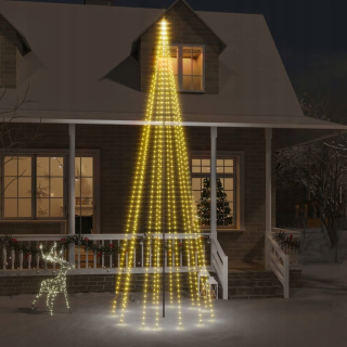 Vonku vianočný stromček, 732 Warm White LED, 500