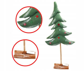 Prírodné ekologické materiály vianočného stromu 57 cm