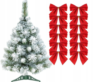 Vianočný stromček Pine Anna Szronyna - 50 cm + luky