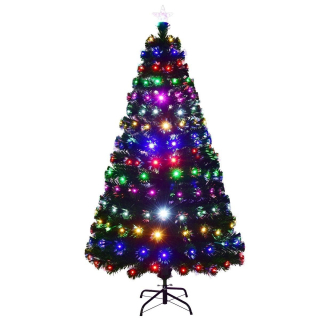 Umelá LED vianočný stromček na stánku 180 cm