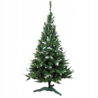 Umelý vianočný stromček 220 cm + biele tipy
