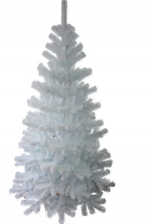 Umelý vianočný stromček biely jedľa + stojan 100 cm
