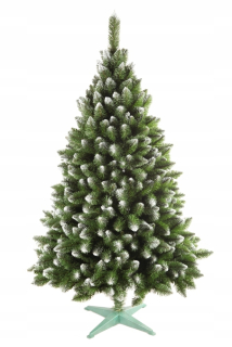 Umelý vianočný stromček Fir s bielymi koncami 180 cm