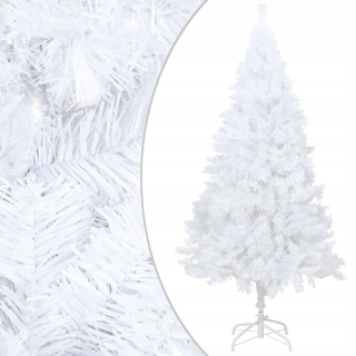 UMELÝ VIANOČNÝ STROMČEK + BIELE LED LAMPY HRÚB. 120 cm