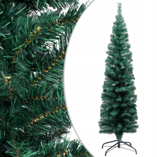 LED umelý vianočný stromček + zelený stojan 150 cm