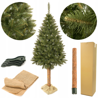UMELÝ UMELÝ STROMČEK PRÍRODNÝ SMREK 160cm